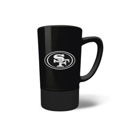 TAZA JUMP BLACK 49ERS GREAT AMERICAN