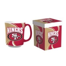 TAZA BOXED 49ERS 140Z CON CAJA DE REGALO