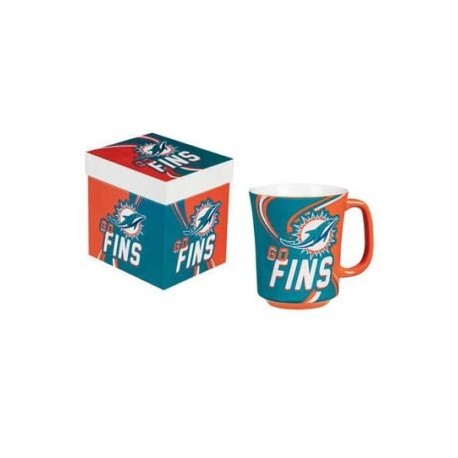 TAZA BOXED DOLPHINS 140Z CON CAJA DE REGALO