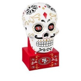 CALAVERA SUGAR STATUE SAN FRANCISCO 49ERS