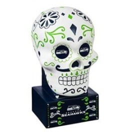 CALAVERA SUGAR STATUE SEATTLE SEAHAWKS