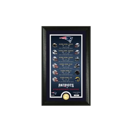 CUADRO LEGACY NEW ENGLAND PATRIOTS 12″ x 20″