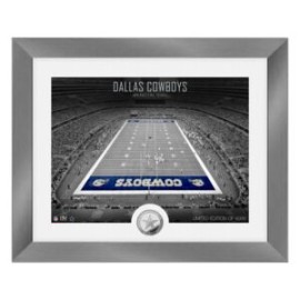 CUADRO STADIUM SILVER COWBOYS 13″ x 16″