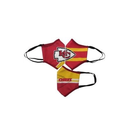 CUBREBOCAS KANSAS CITY CHIEFS 3PACK