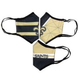 CUBREBOCAS NEW ORLEANS SAINTS 3PACK