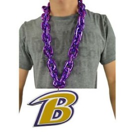 FAN CHAIN MAGNET BALTIMORE RAVENS