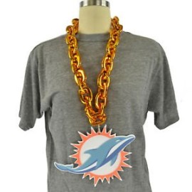 FAN CHAIN MAGNET MIAMI DOLPHINS