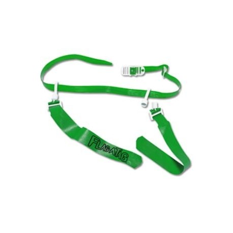 FLAG BELT VERDE 42″