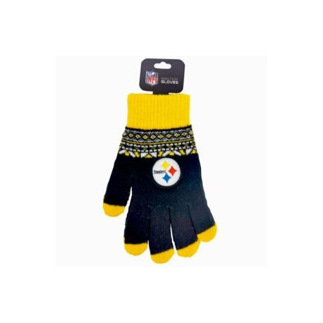 GUANTES PARA FRIO PITTSBURGH STEELERS MOD. QUEBEC