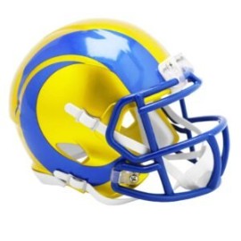 MINI CASCO SPEED FLASH RAMS RIDDELL