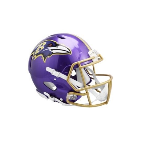 MINI CASCO SPEED FLASH RAVENS RIDDELL