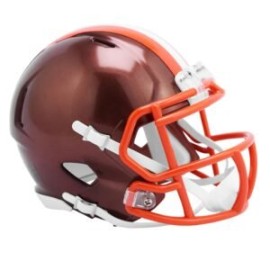 MINI CASCO SPEED FLASH BROWNS RIDDELL