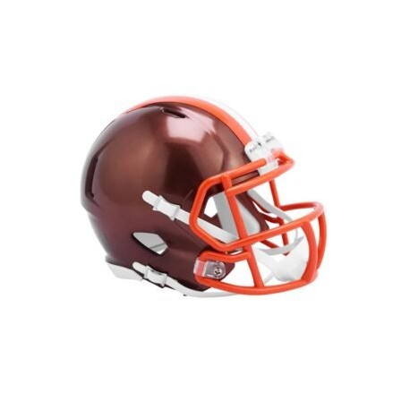 MINI CASCO SPEED FLASH BROWNS RIDDELL