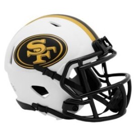 MINI CASCO SPEED LUNAR ECLIPSE SAN FRANCISCO 49ERS