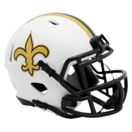 MINI CASCO SPEED LUNAR ECLIPSE NEW ORLEANS SAINTS