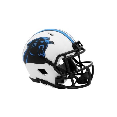 MINI CASCO SPEED LUNAR ECLIPSE CAROLINA PANTHERS