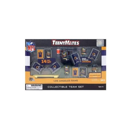 TEENYMATE SET TEAM LOS ANGELES RAMS