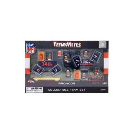 TEENYMATE SET TEAM DENVER BRONCOS