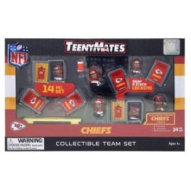 TEENYMATE SET TEAM KANSAS CITY CHIEFS