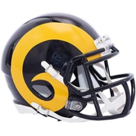 MINI CASCO SPEED COLOR RUSH RAMS 2018 RIDDELL