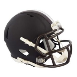 MINI CASCO SPEED FLAT BLACK CLEVELAND BROWNS