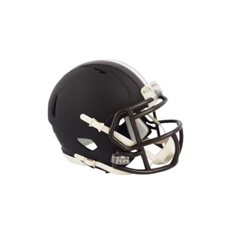 MINI CASCO SPEED FLAT BLACK CLEVELAND BROWNS