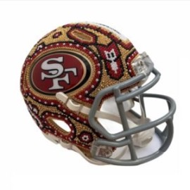 MINI CASCO SPEED SAN FRANCISCO 49ERS HUICHOL