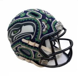 MINI CASCO SPEED SEATTLE SEAHAWKS HUICHOL