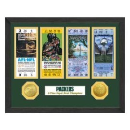 CUADRO SUPER BOLW TICKETS PACKERS 12″ x 15″