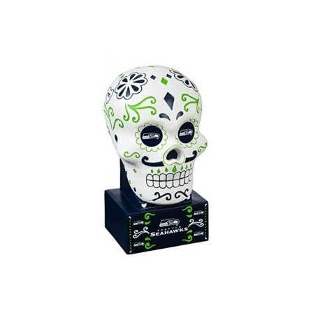 CALAVERA SUGAR STATUE SEATTLE SEAHAWKS