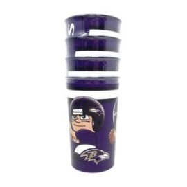 VASOS 4PK CUP PARTY BALTIMORE RAVENS