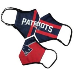 CUBREBOCAS NEW ENGLAND PATRIOTS 3PACK