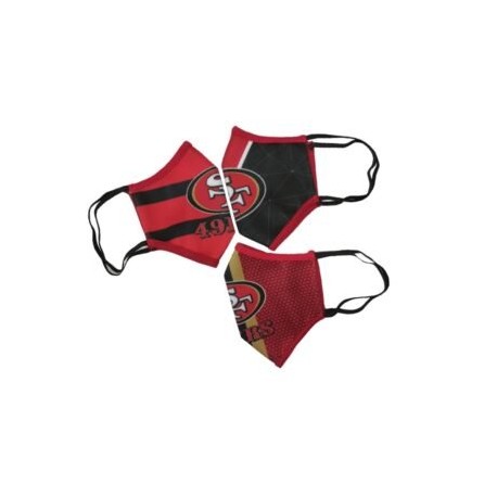 CUBREBOCAS SAN FRANCISCO 49ERS 3PACK