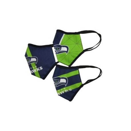 CUBREBOCAS SEATTLE SEAHAWKS 3PACK