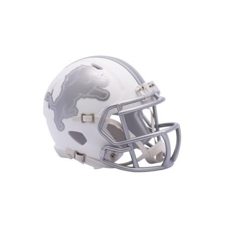 MINI CASCO SPEED ICE DETROIT LIONS RIDDELL