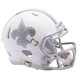 MINI CASCO SPEED ICE NEW ORLEANS SAINTS RIDDELL