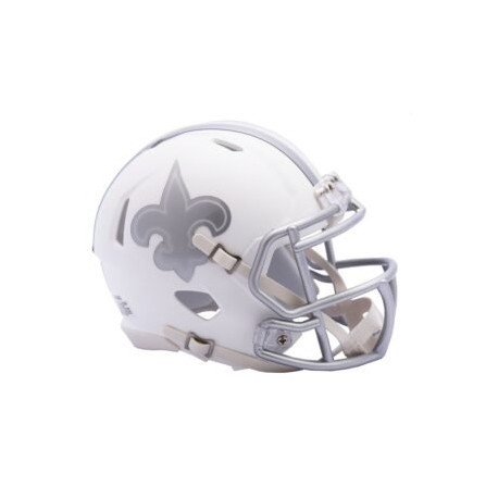 MINI CASCO SPEED ICE NEW ORLEANS SAINTS RIDDELL