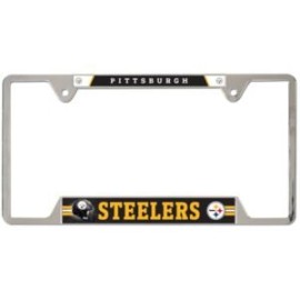 PORTA PLACA METALICA PITTSBURGH STEELERS