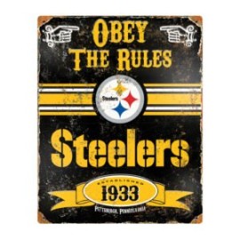 LETRERO METALICO STEELERS