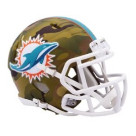 MINI CASCO SPEED CAMO MIAMI DOLPHINS RIDDELL