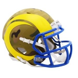 MINI CASCO SPEED CAMO LOS ANGELES RAMS RIDDELL