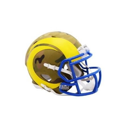 MINI CASCO SPEED CAMO LOS ANGELES RAMS RIDDELL