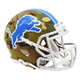 MINI CASCO SPEED CAMO DETROIT LIONS RIDDELL