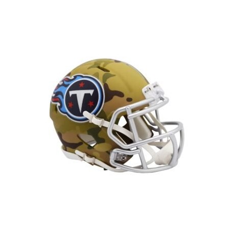 MINI CASCO SPEED CAMO TENNESSEE TITANS RIDDELL