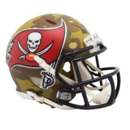 MINI CASCO SPEED CAMO TAMPA BAY BUCCANEERS RIDDELL