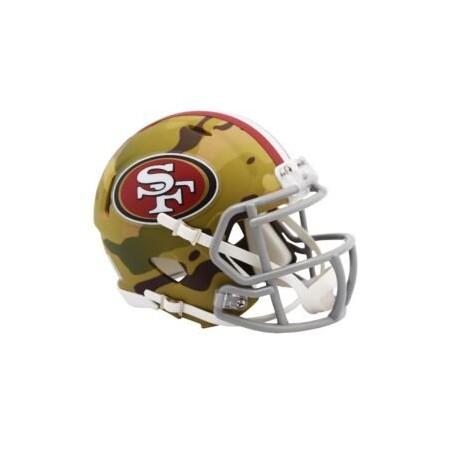 MINI CASCO SPEED CAMO SAN FRANCISCO 49ERS RIDDELL