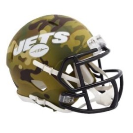 MINI CASCO SPEED CAMO NEW YORK JETS RIDDELL