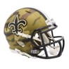 MINI CASCO SPEED CAMO NEW ORLEANS SAINTS RIDDELL