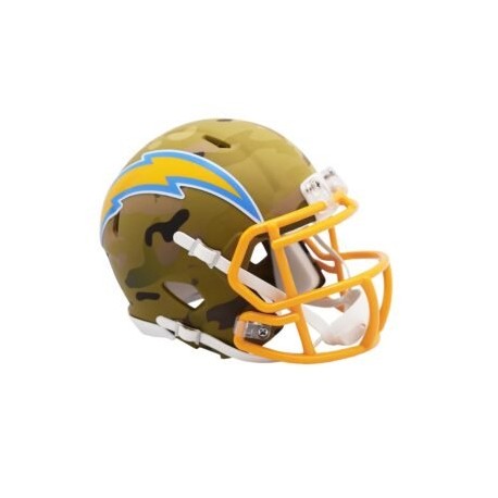 MINI CASCO SPEED CAMO LOS ANGELES CHARGERS RIDDELL