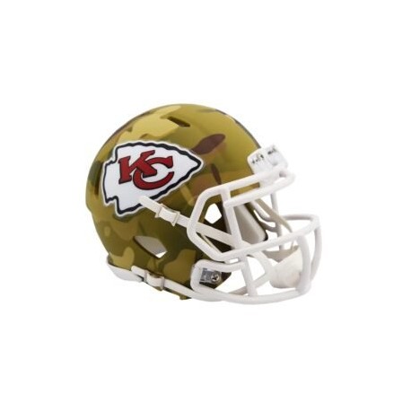 MINI CASCO SPEED CAMO KANSAS CITY CHIEFS RIDDELL